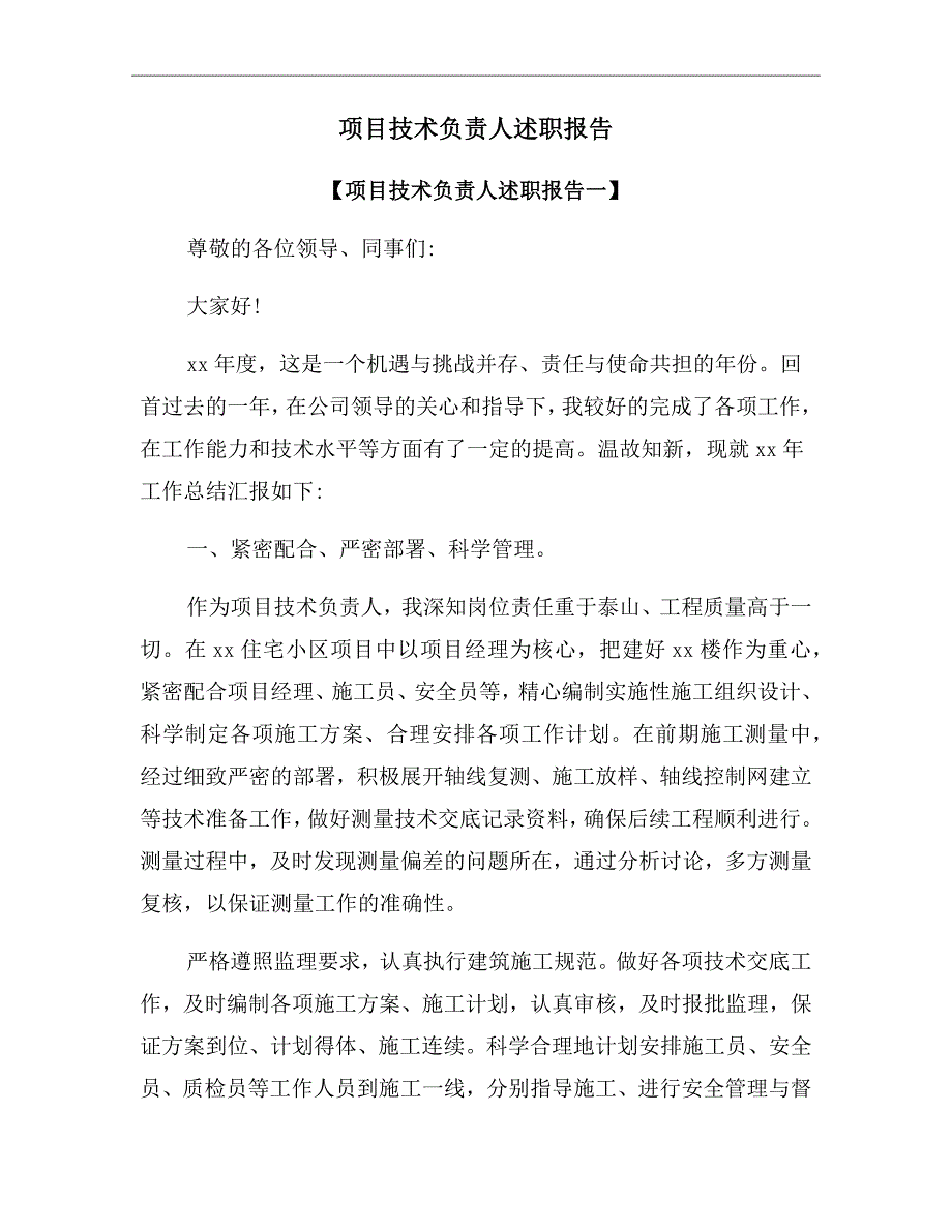 项目技术负责人述职报告.doc_第2页