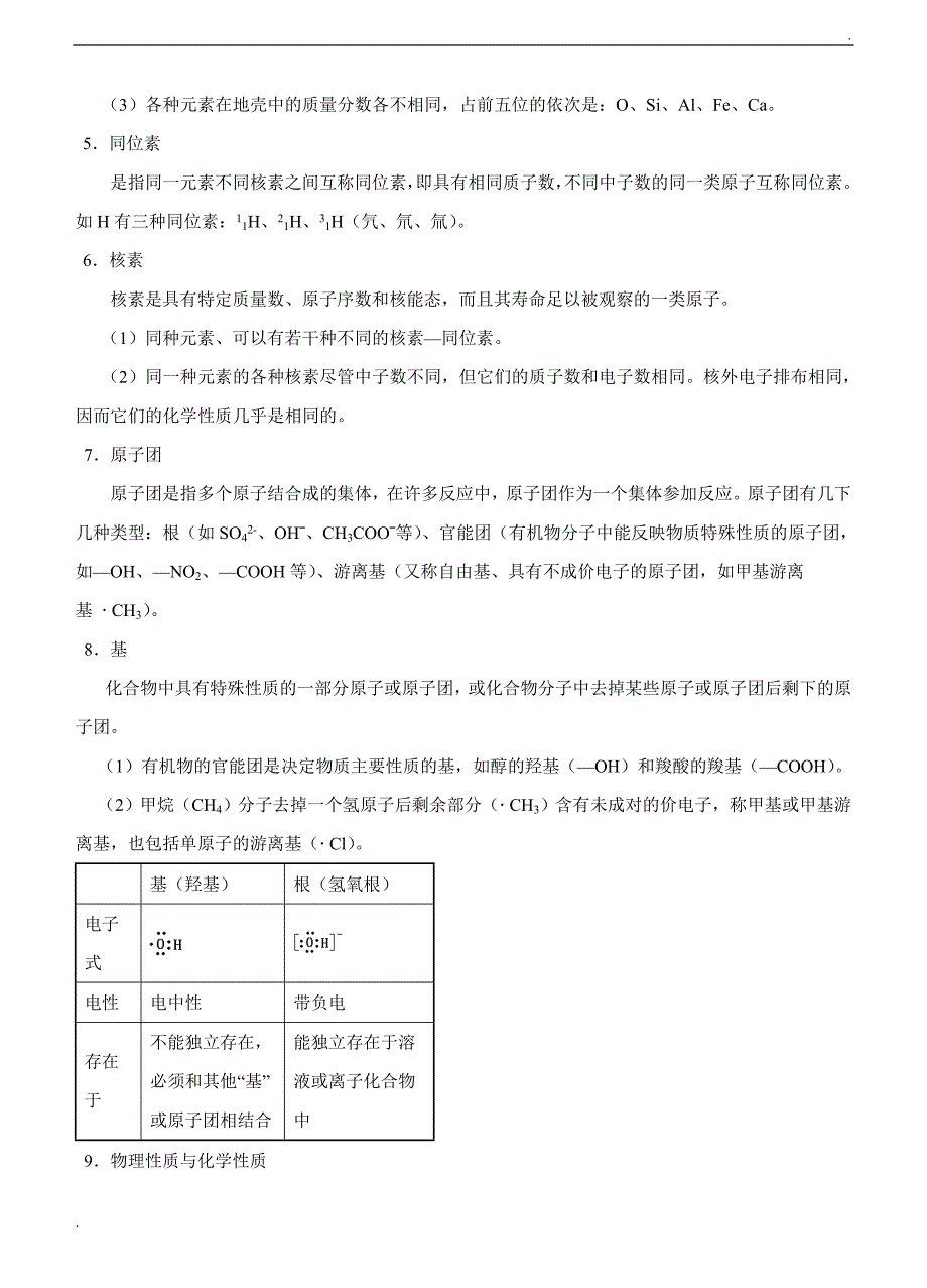 高中最新最全高中化学知识总结精心整理WORD版.doc_第2页