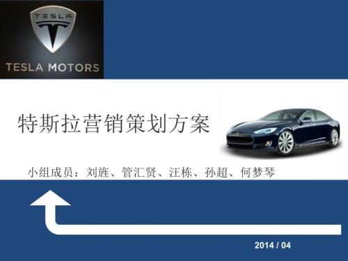特斯拉营销策划方案.ppt