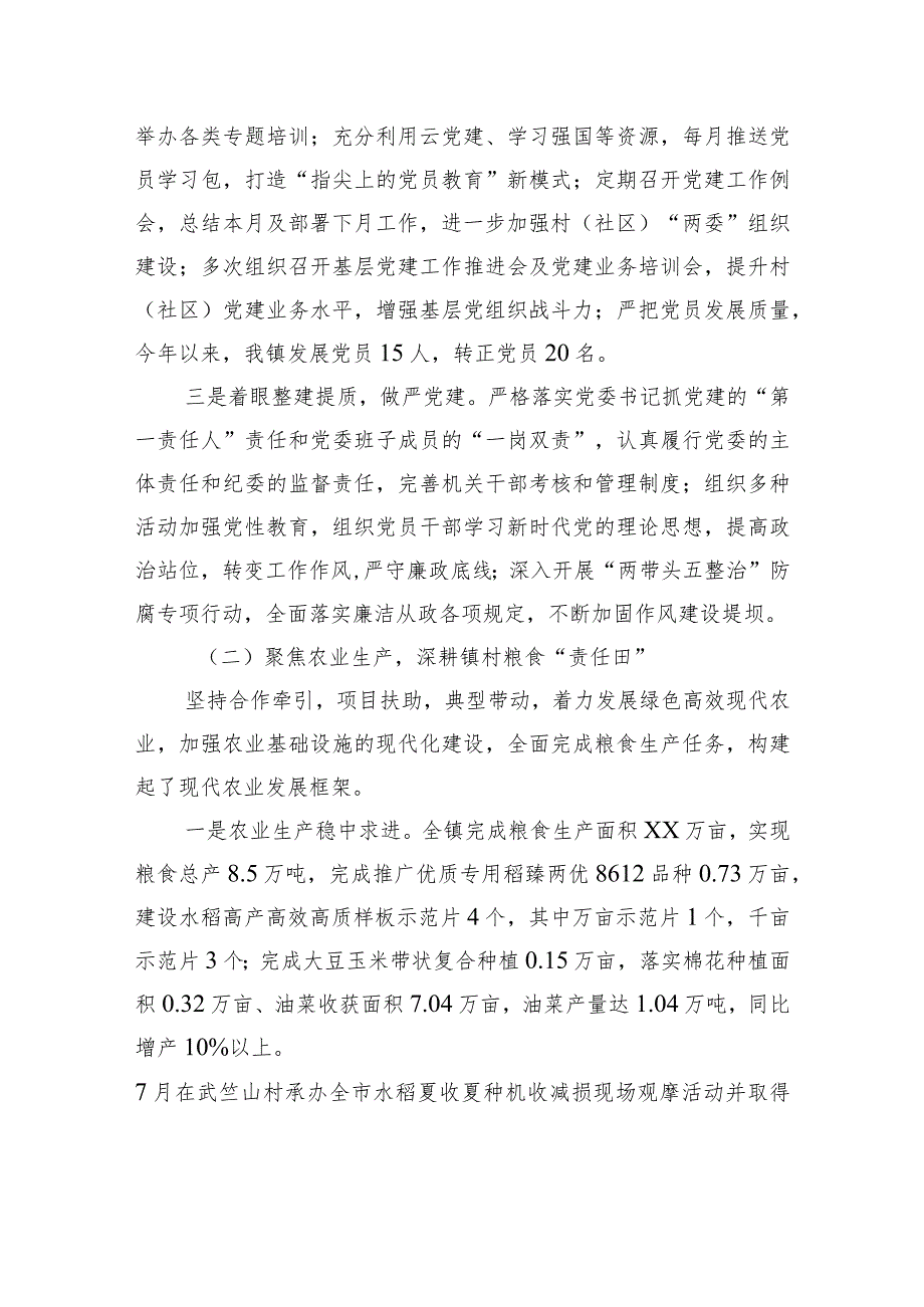 镇2023年工作总结和2024年工作打算(20231226).docx_第2页