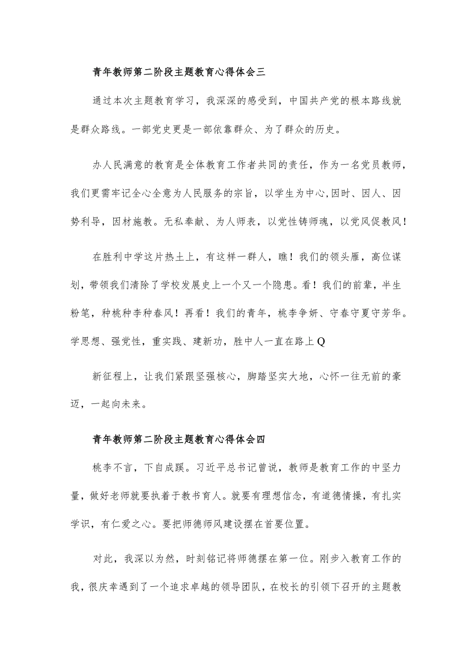 青年教师第二阶段主题教育心得体会6篇.docx_第3页