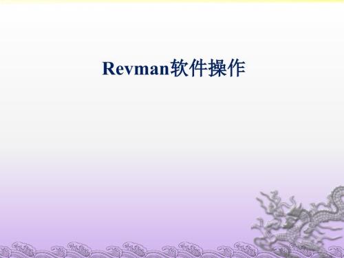 Revman5.3软件操作最新.ppt
