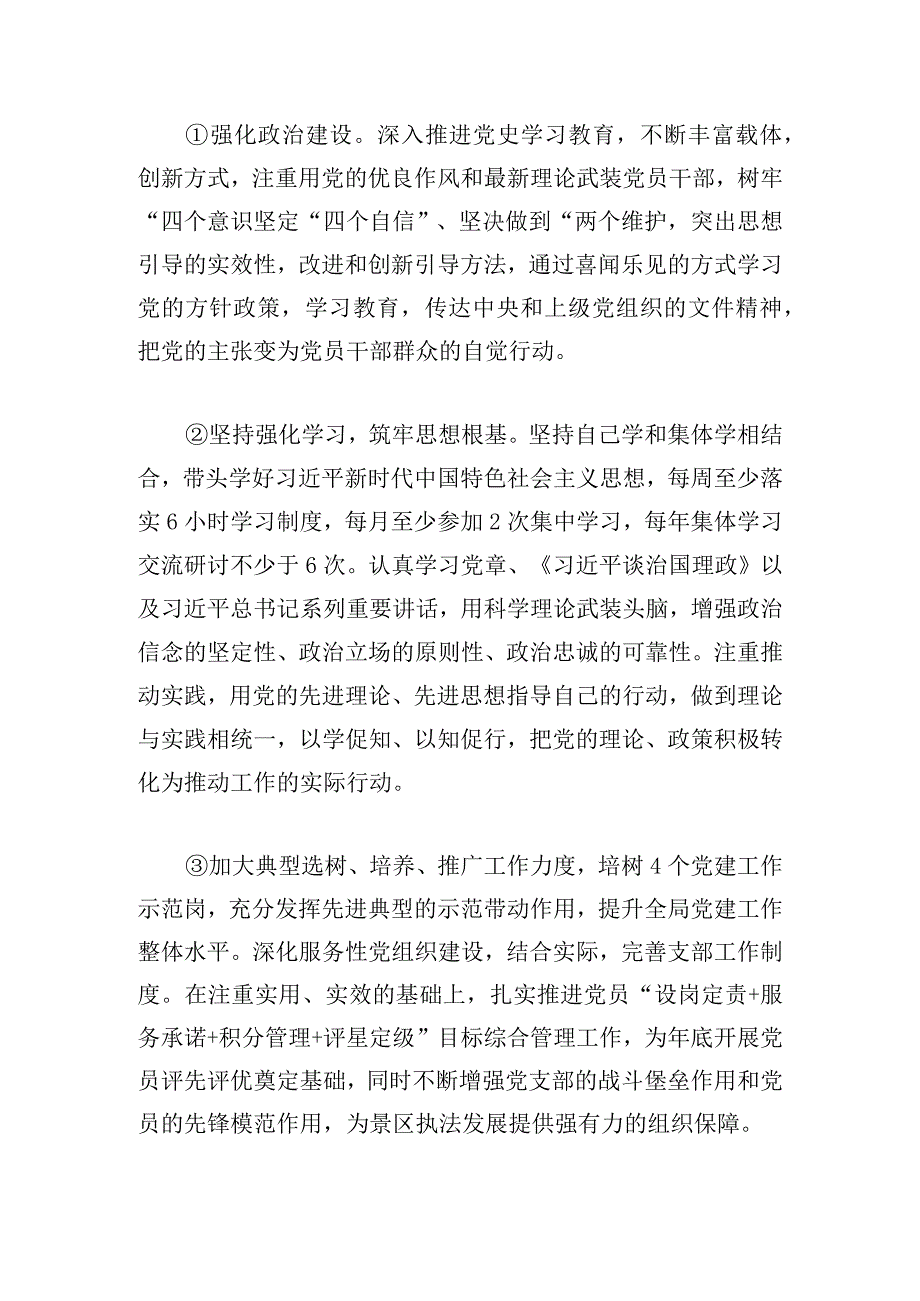 行政综合执法局党支部书记抓党建工作存在问题整改工作方案.docx_第3页