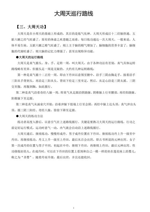 大周天巡行路线附经络穴位图.doc