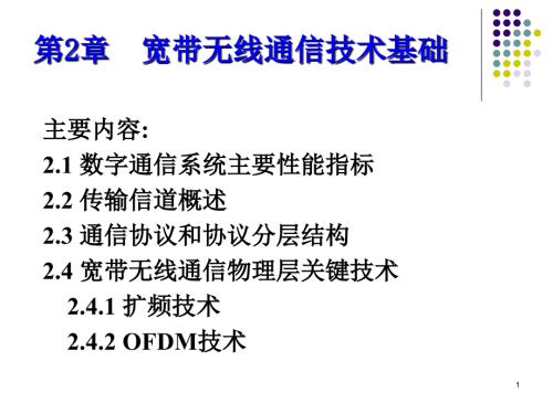 宽带无线通信技术基础.ppt