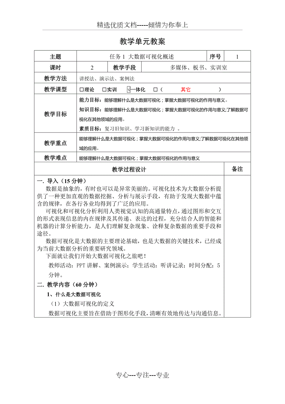大数据可视化技术教案.doc_第2页