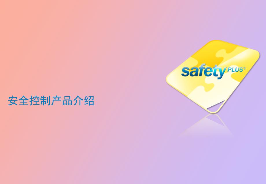 SICK安全控制产品总览.pptx_第1页