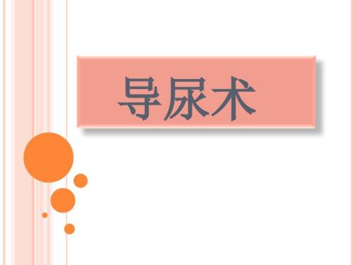 导尿术课件.ppt
