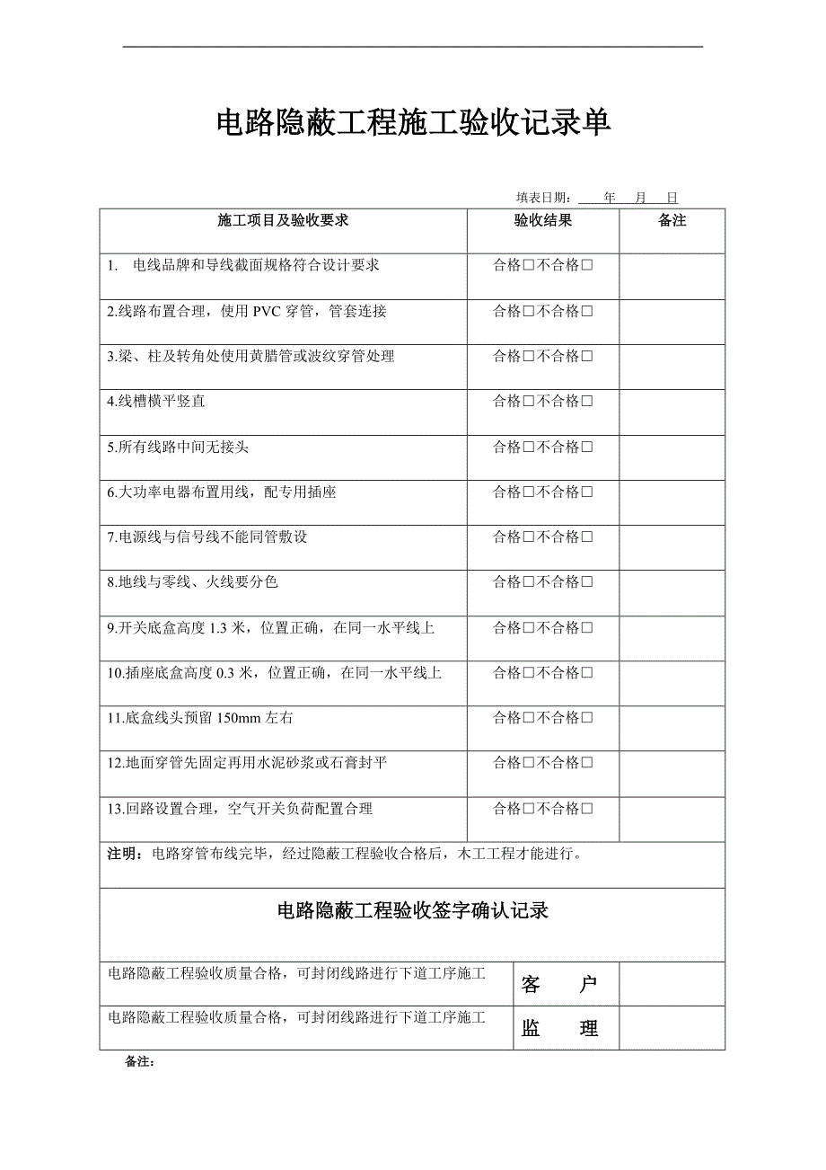 家装施工验收单word版.doc_第3页