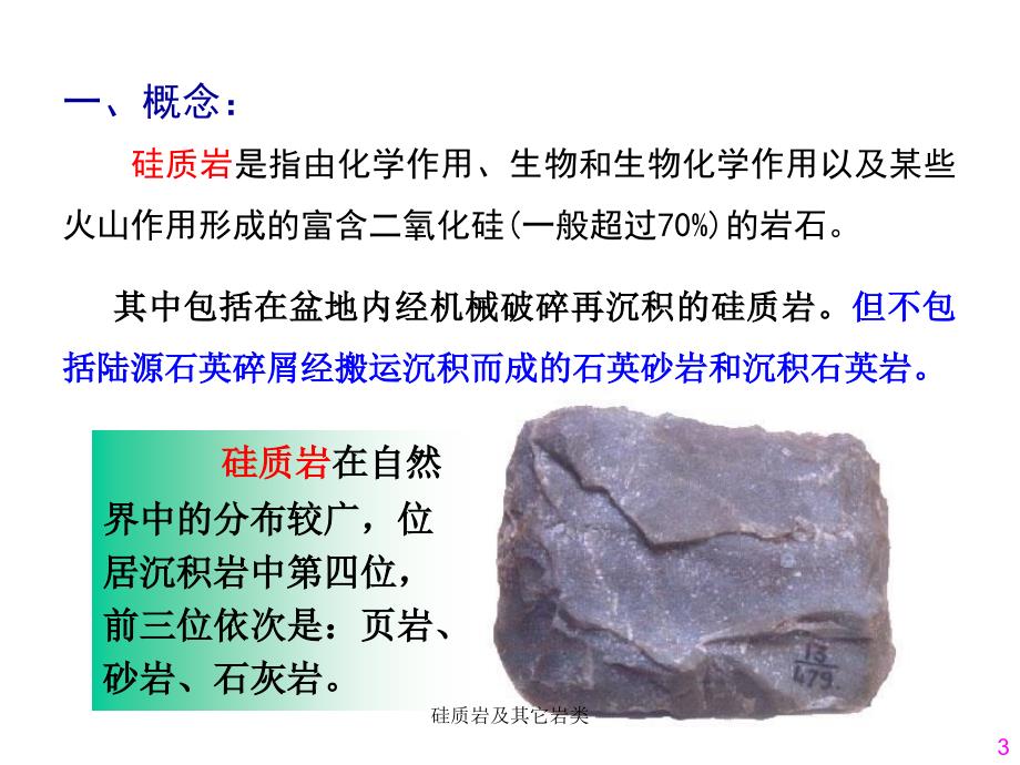 硅质岩及其它岩类课件.ppt_第3页