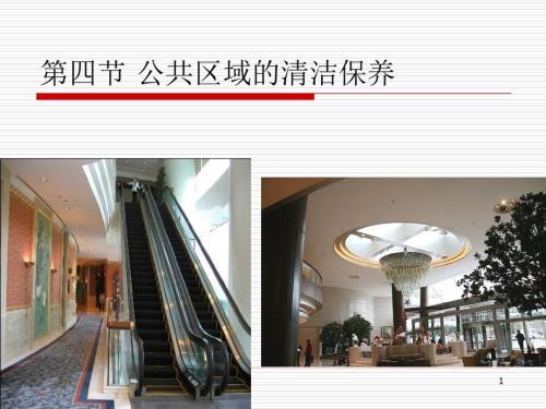 客房公共区域清洁PPT课件.ppt