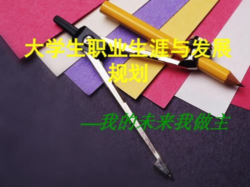 大学生职业规划PPT完整版.ppt