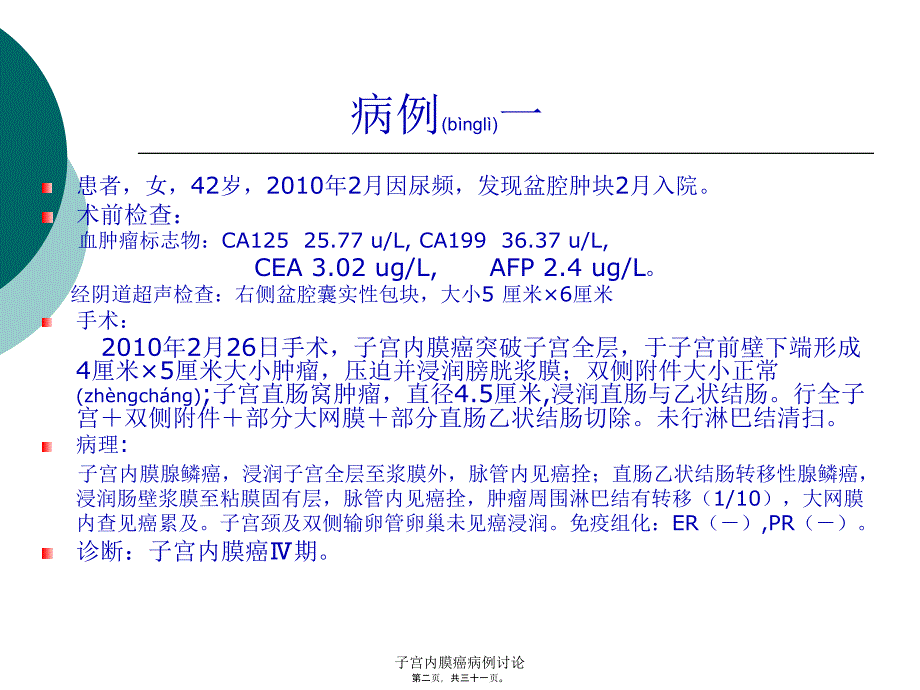 子宫内膜癌病例讨论课件.ppt_第2页
