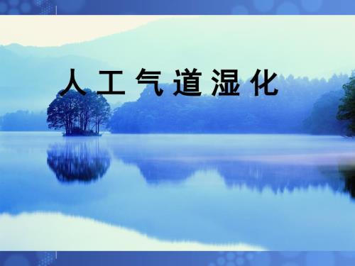 人工气道湿化课件.ppt