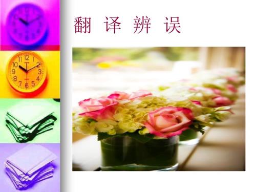 生活中的翻译辨误PPT课件.ppt