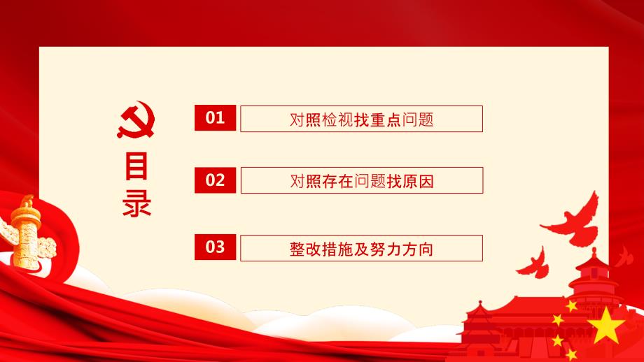 对照党章党规找差距检视问题清单及整改措施PPT讲座课件.pptx_第3页