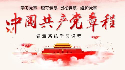 PPT模板学习践行党章争做合格党员课件.pptx