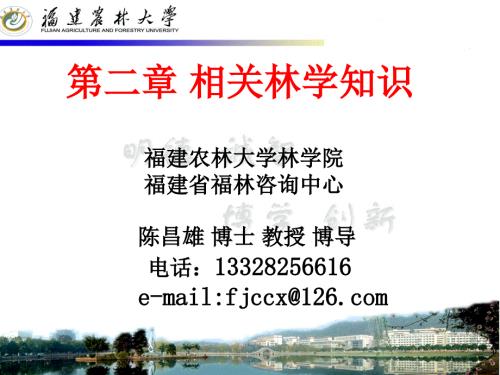 相关林学知识PPT课件.ppt