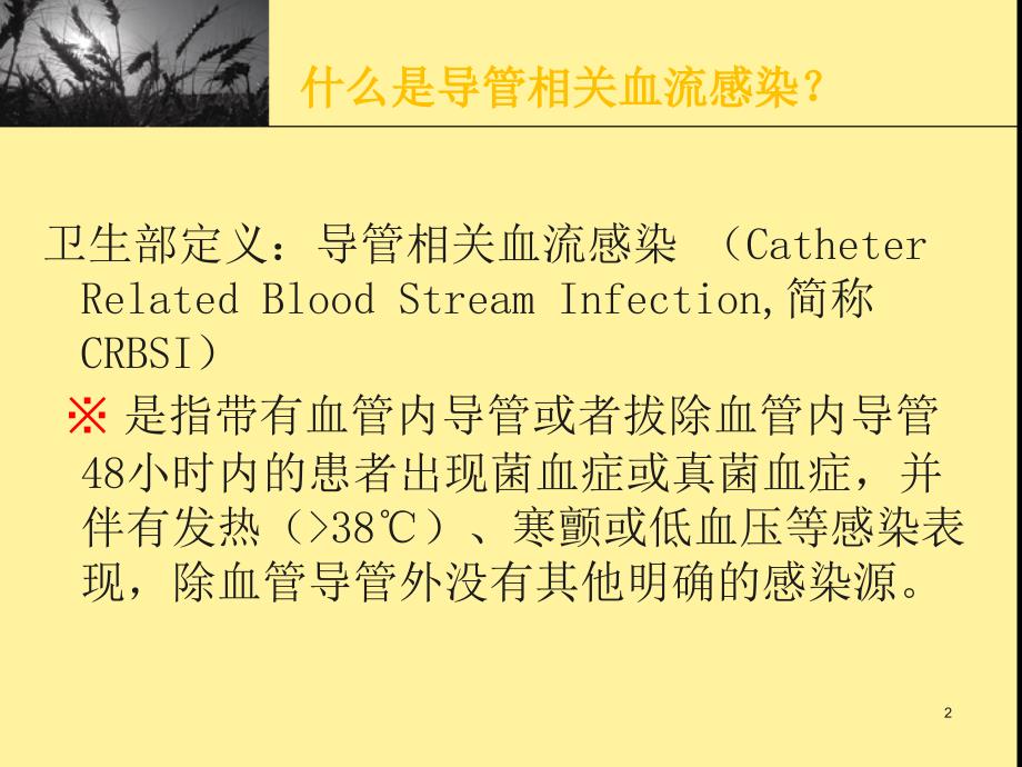 导管相关性血流感染课件.pptx_第2页