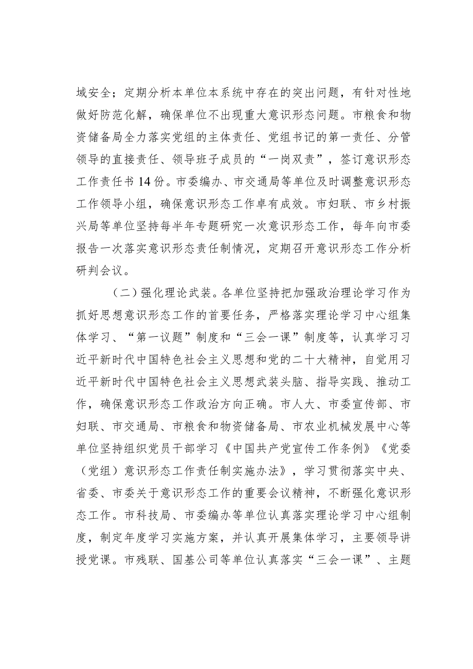 关于市直机关意识形态风险防范情况的调研报告.docx_第2页