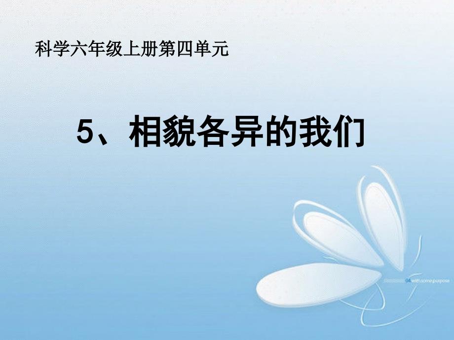 相貌各异的我们PPT课件.ppt_第1页