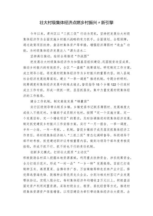 壮大村级集体经济点燃乡村振兴“新引擎.docx