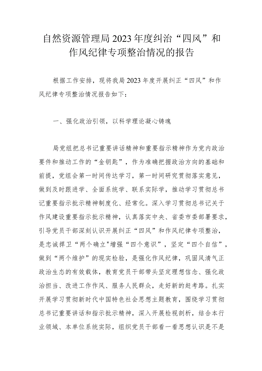 自然资源管理局2023纠治.docx_第1页