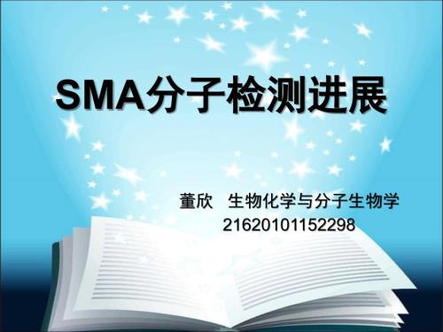 SMA分子检测进展PPT课件.ppt