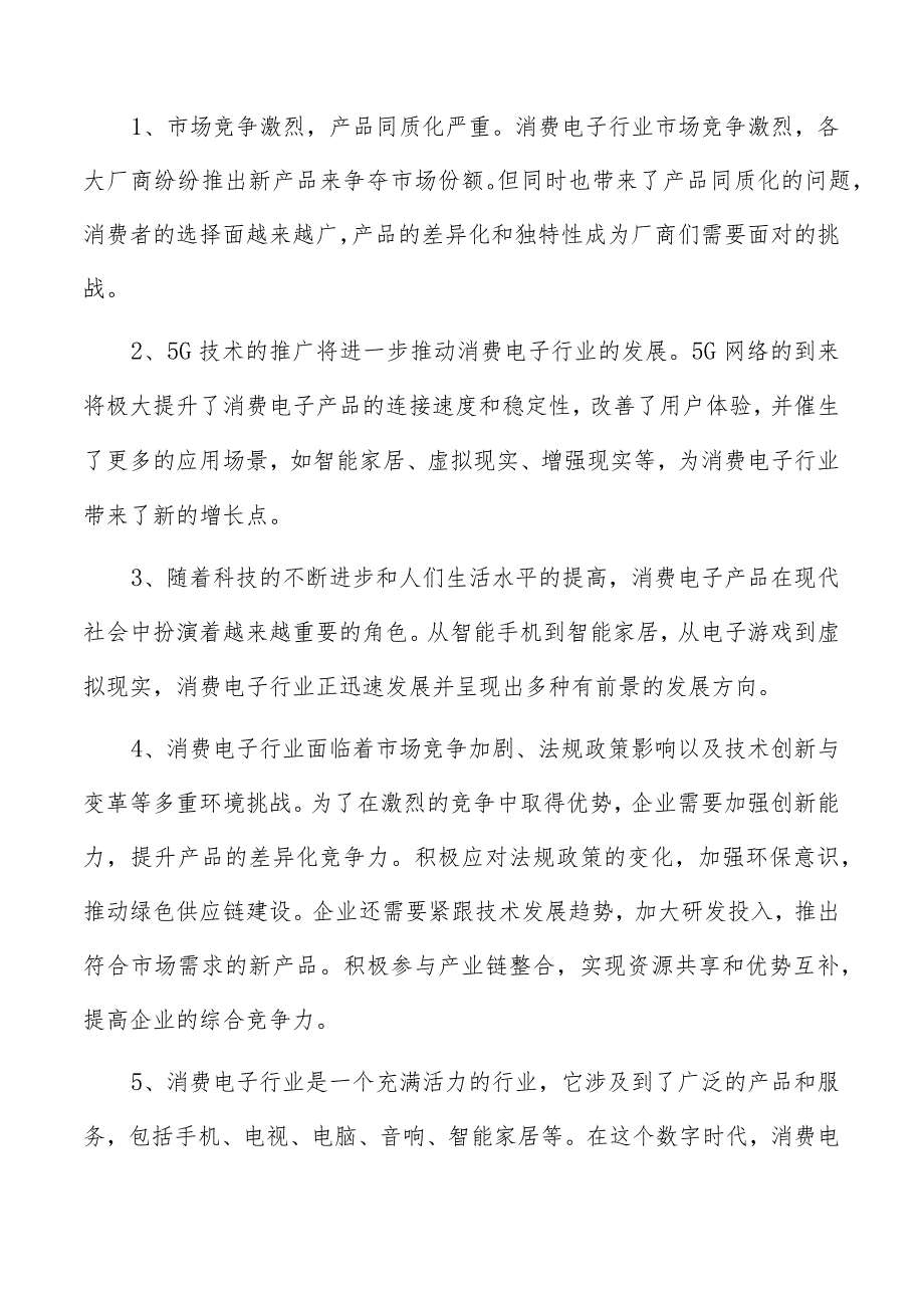 音响设备项目经营分析报告.docx_第2页