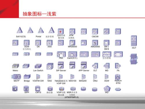 Visio网络图标大全最新最全的网络通信图标库可用于VISIOPPT等.ppt