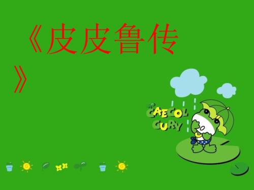 皮皮鲁传课件.ppt