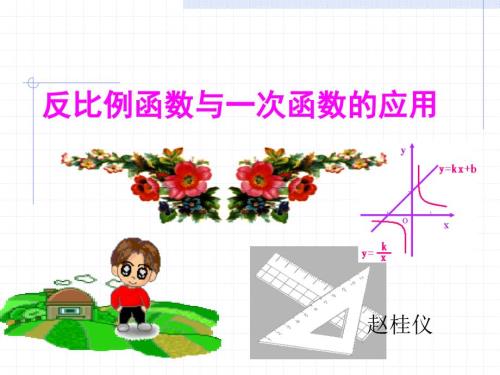 一次函数与反比例函数综合应用课件.ppt