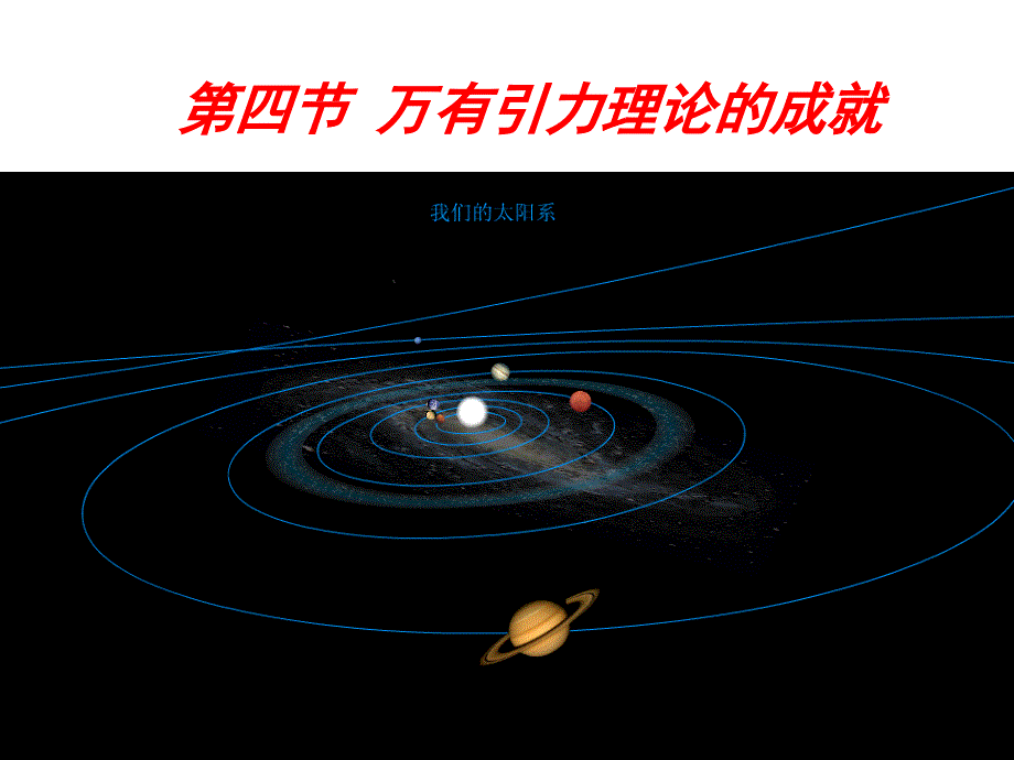 万有引力理论的成就课件.ppt_第1页