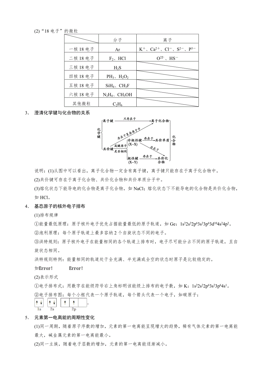 物质结构与性质总复习学案练习.doc_第2页