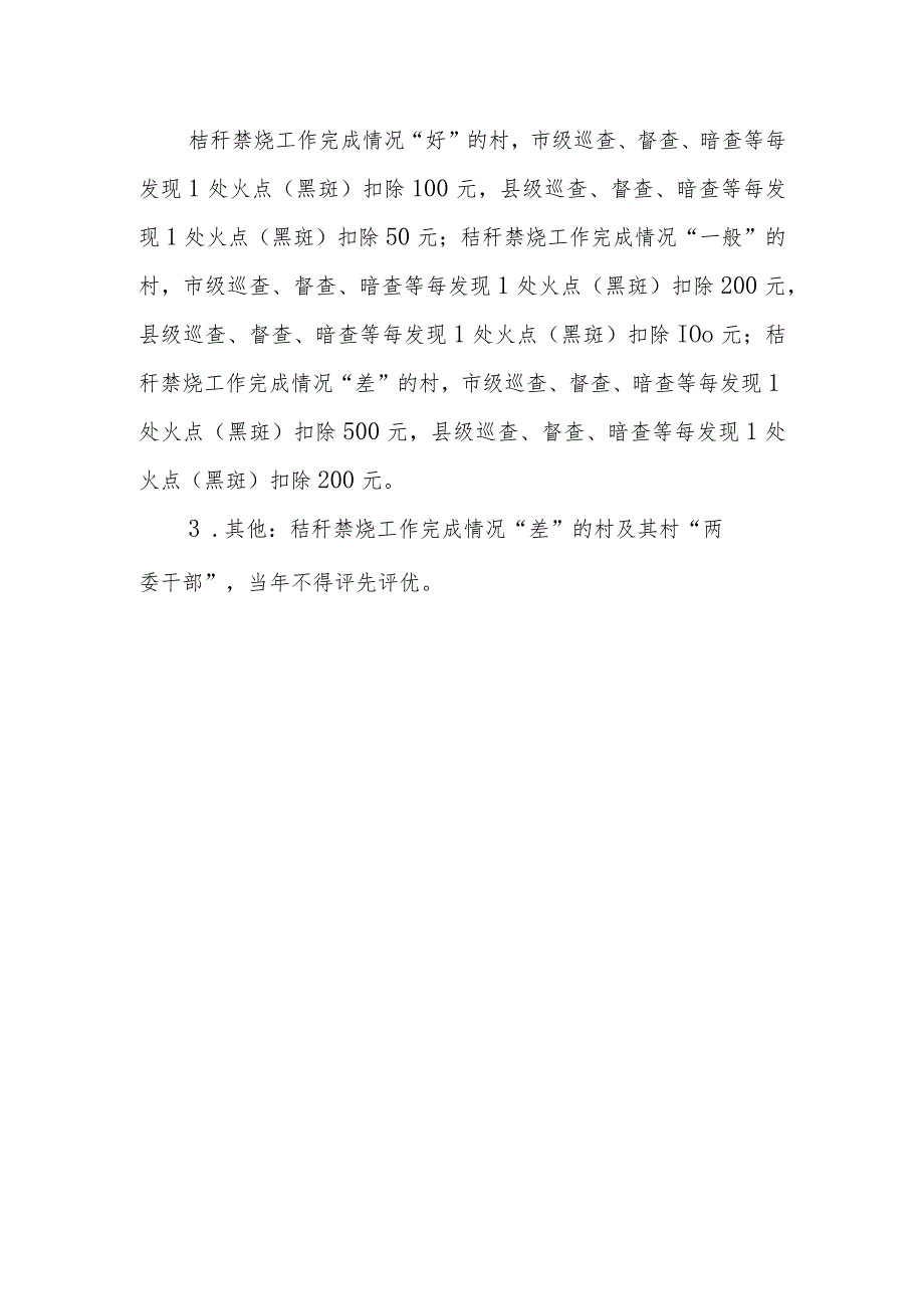 XX镇秸秆禁烧工作考核办法.docx_第3页