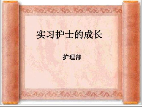 实习护士的成长管理.ppt