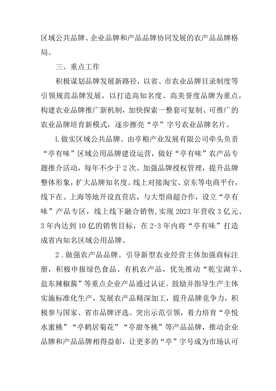 2023年农产品品牌提升行动工作方案.docx_第2页