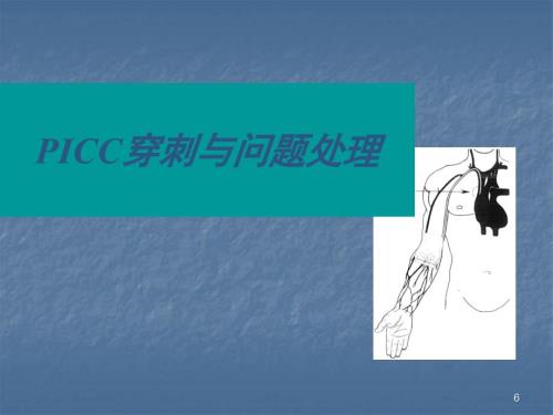 PICC置管操作步骤问题对策ppt课件.ppt