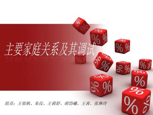 家庭关系课堂展示PPT优秀课件.ppt