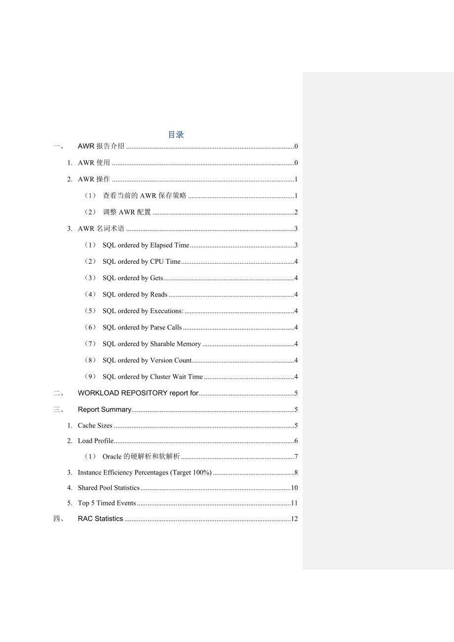 如何看懂Oracle数据AWR报告.doc_第2页