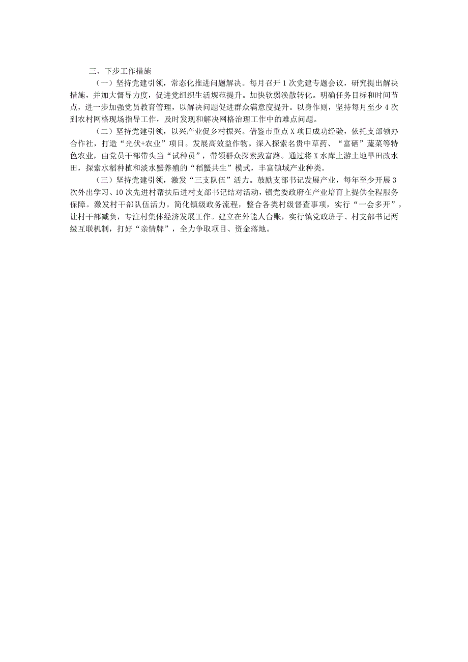 镇党委班子成员2023抓基层党建工作述职报告.docx_第2页