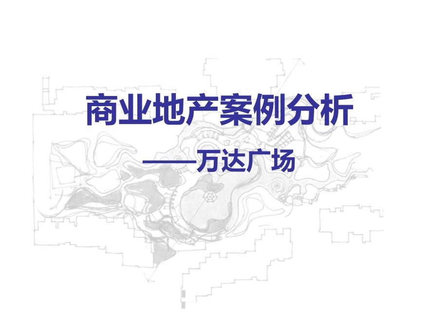万达商业地产案例分析.pptx_第1页