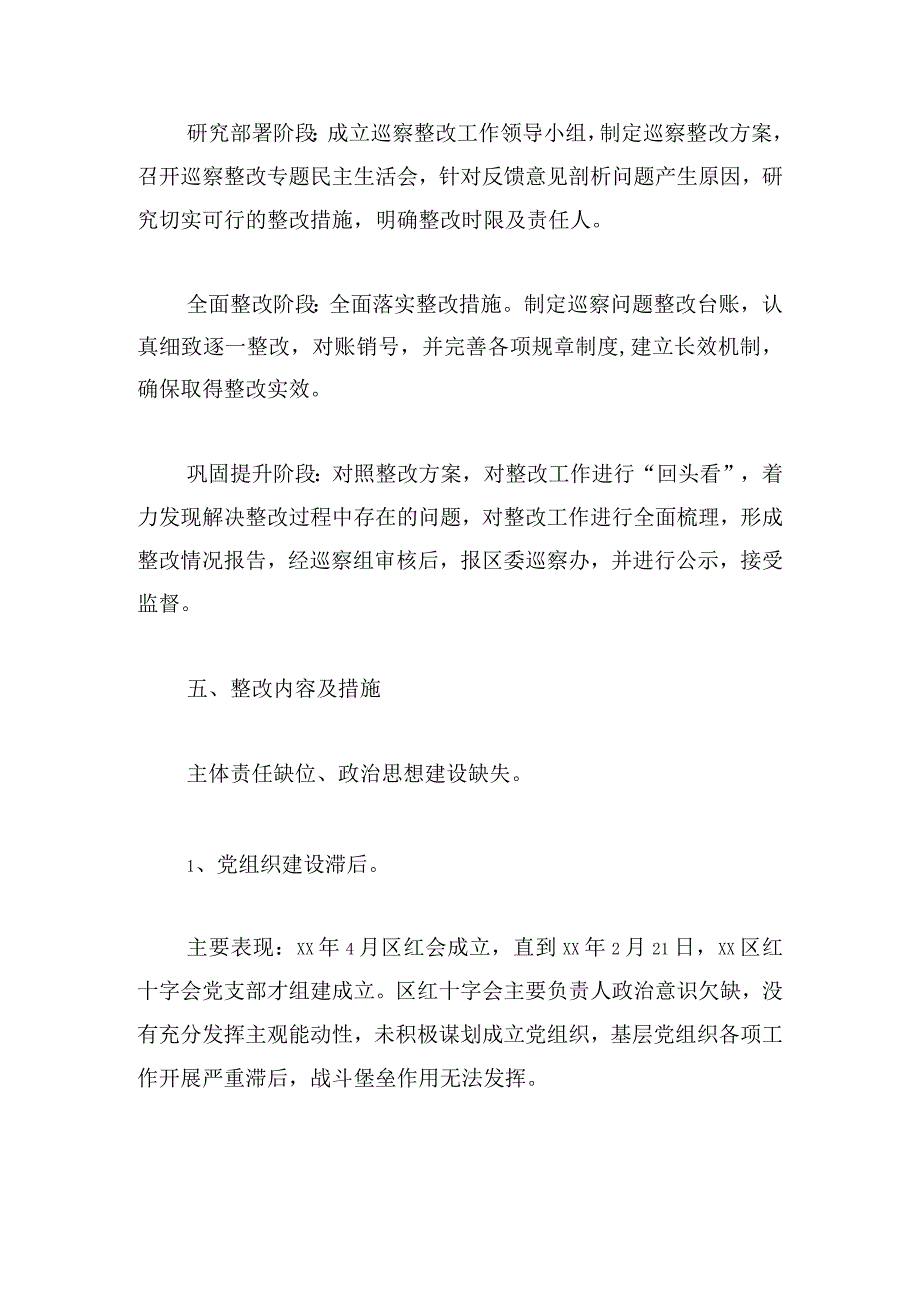 区红十字会关于落实五区委第二巡察组巡察反馈意见的整改方案.docx_第3页