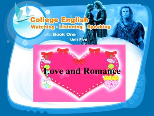 Unit5LoveandRomance.ppt