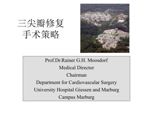 三尖瓣修复手术策略.ppt