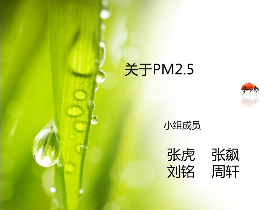 PM2.5专题PPT.ppt_第1页
