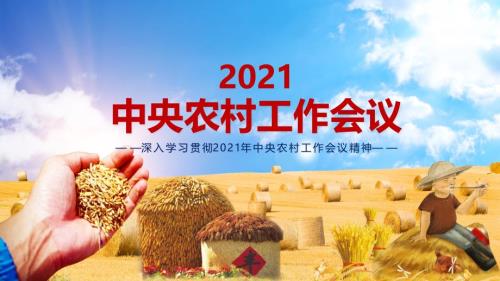 七个关键词解读2021年中央农村工作会议精神PPT授课演示.pptx