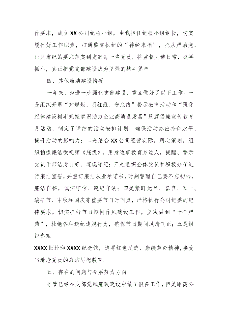 2023XX国企党支部书记述职述廉报告.docx_第3页