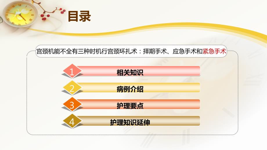 宫颈紧急环扎术的术后护理PPT课件.ppt_第2页
