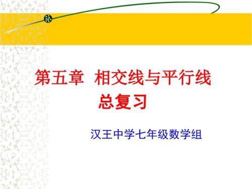 相交线与平行线复习课件.ppt
